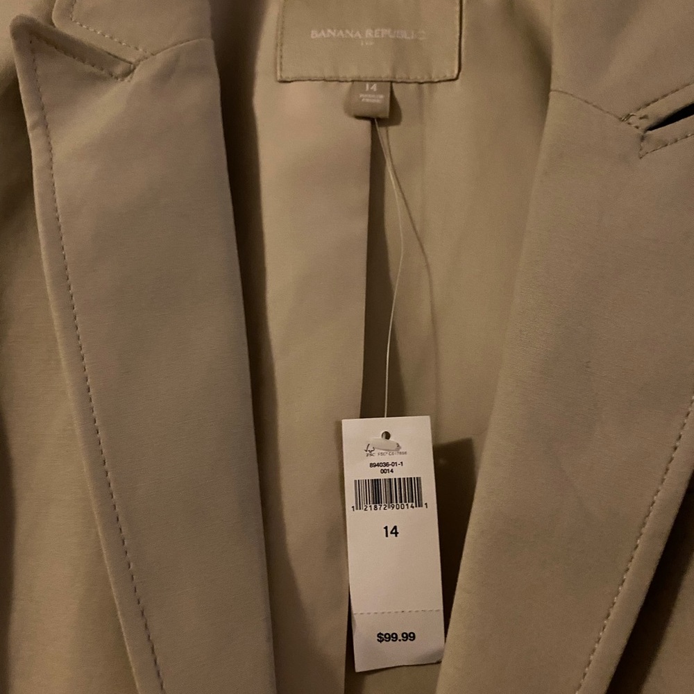 lightweight banana republic blazer